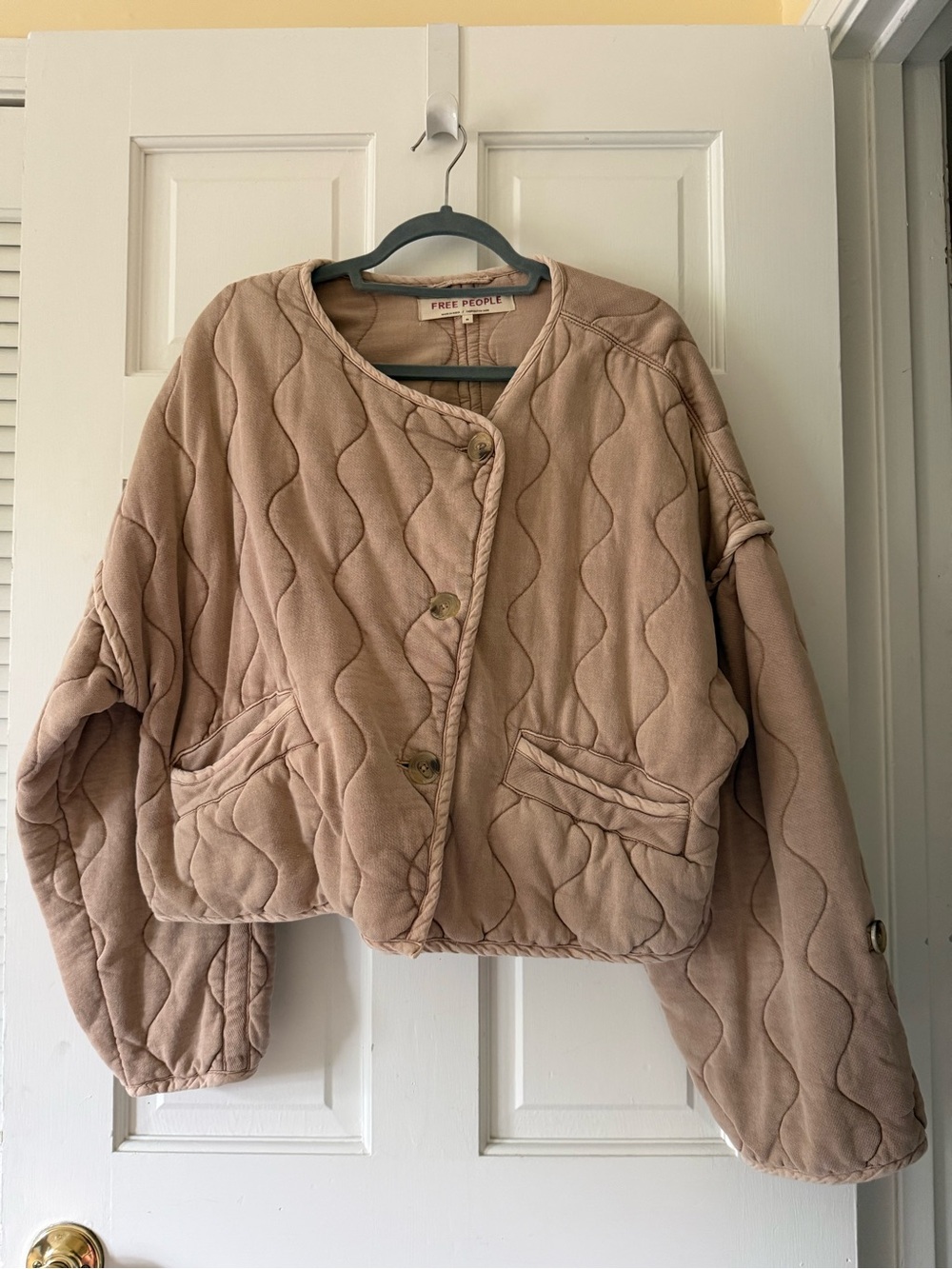 Free People Gwynnie Quilted Jacket